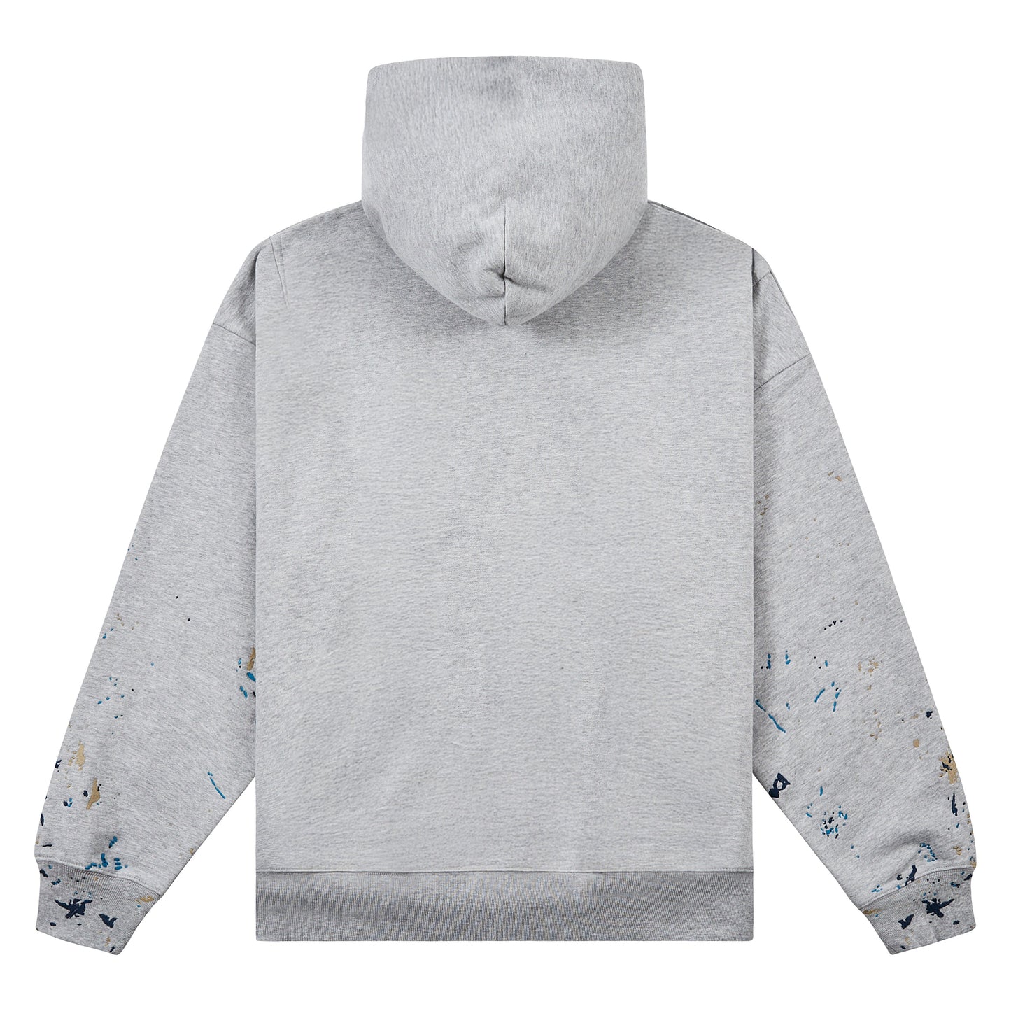 Crackle Paint Hoodie | Heather
