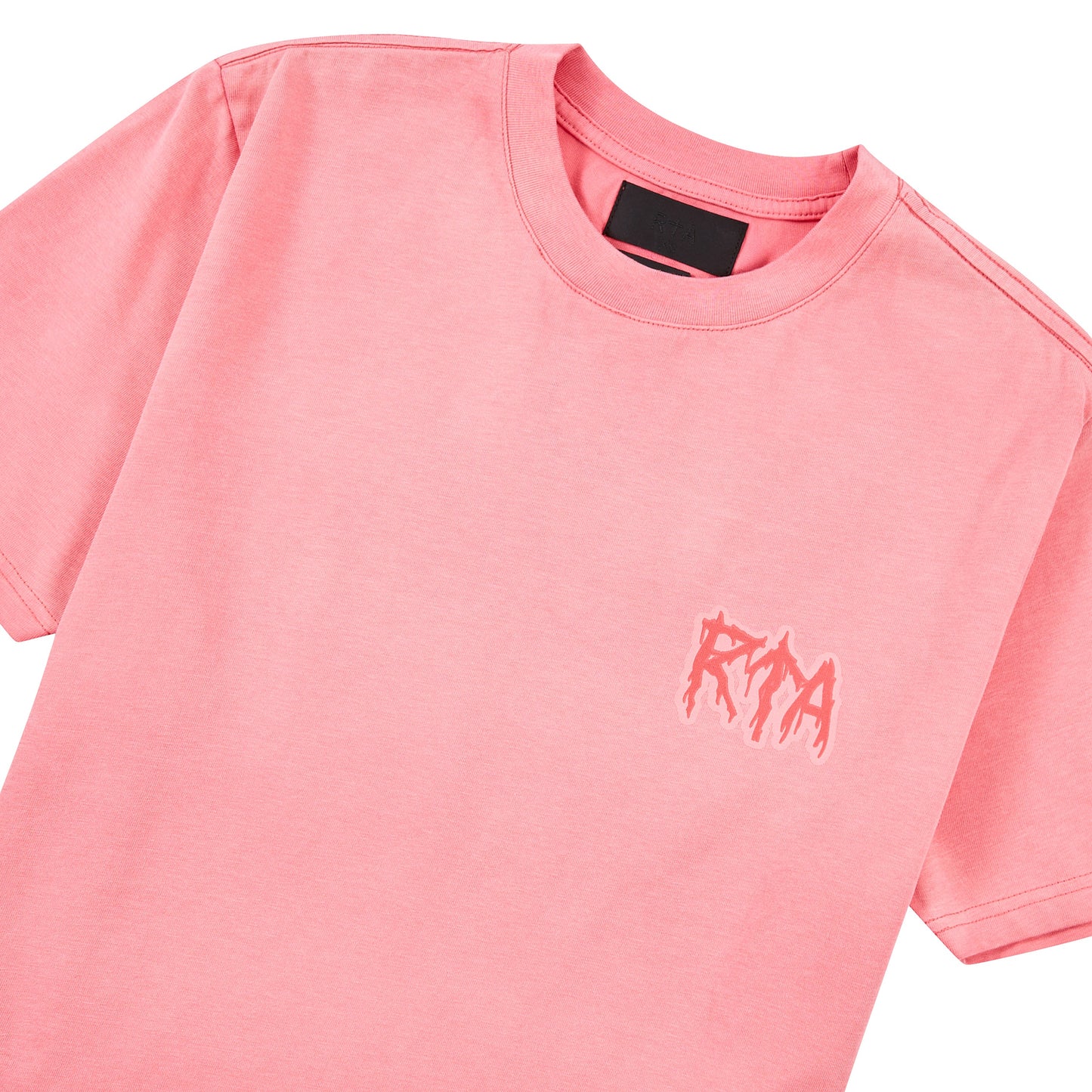 Liam Cyber Metal Tee | Pink