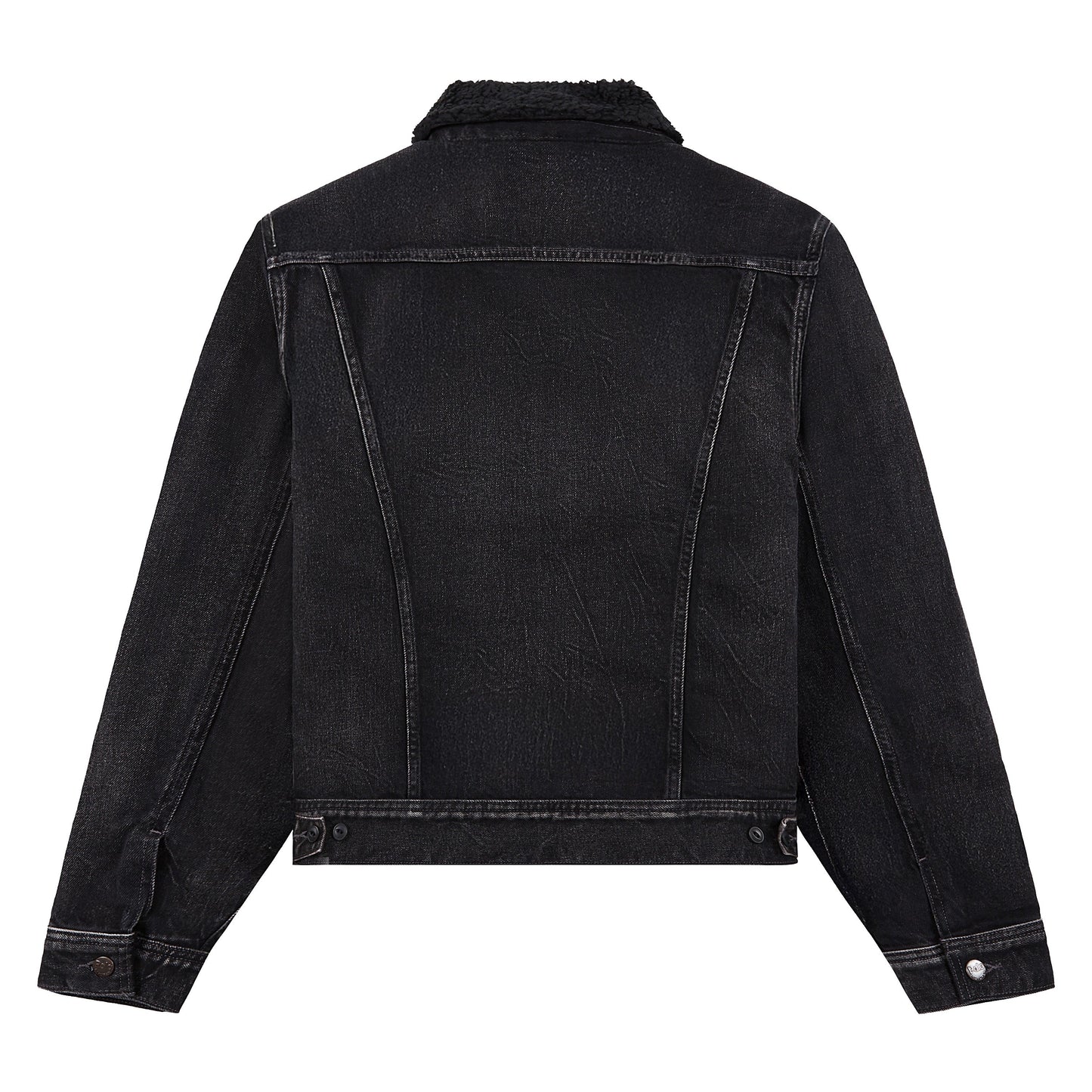 Fleece Lined Trucker Jacket