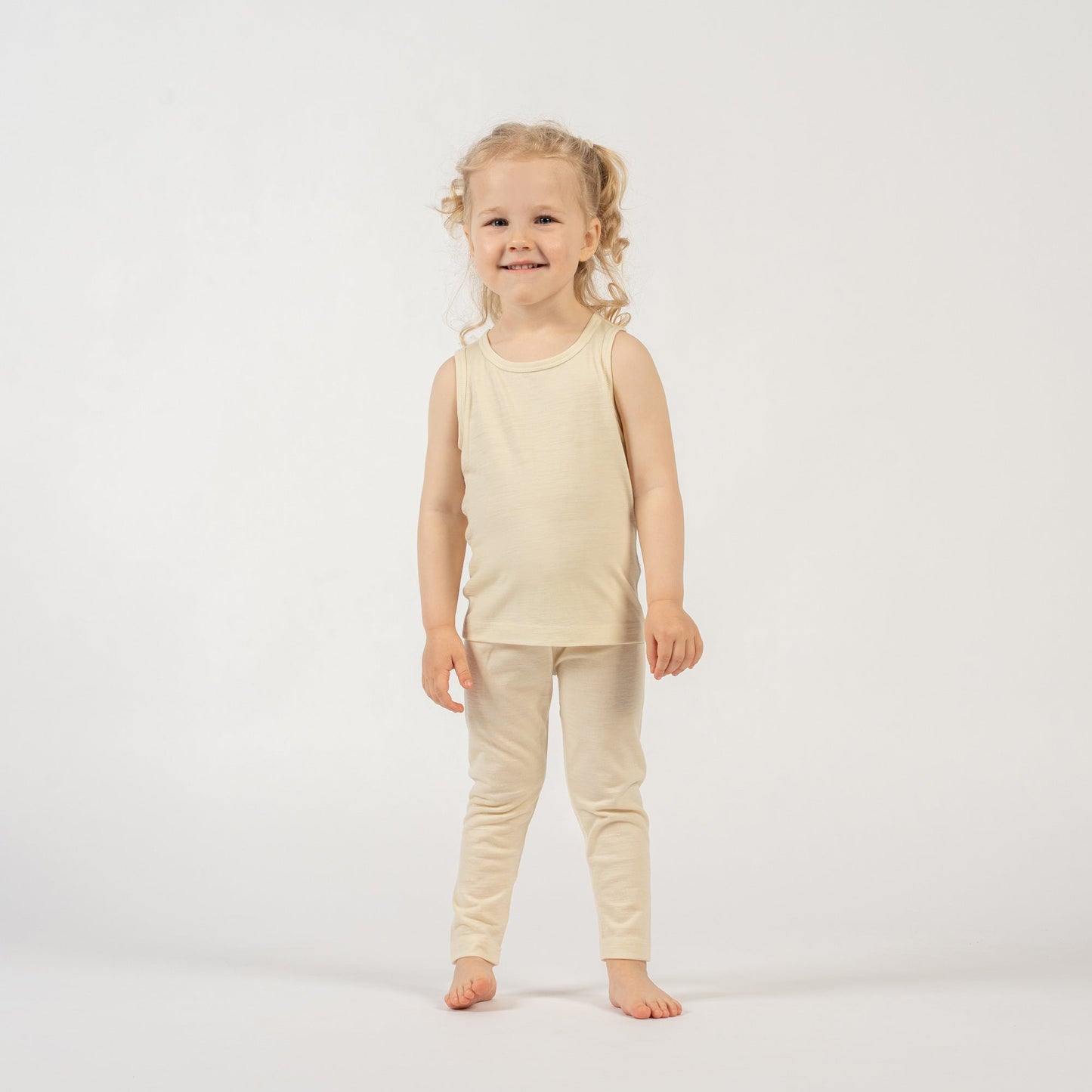 Kids' 160 Merino Pants Natural