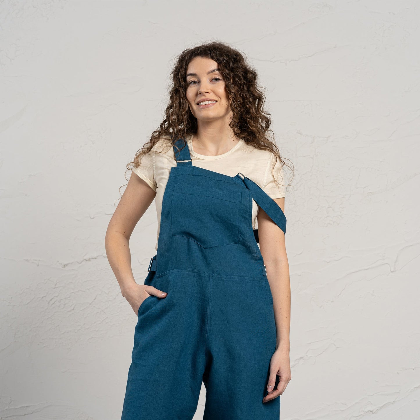 Linen Short Romper Nino