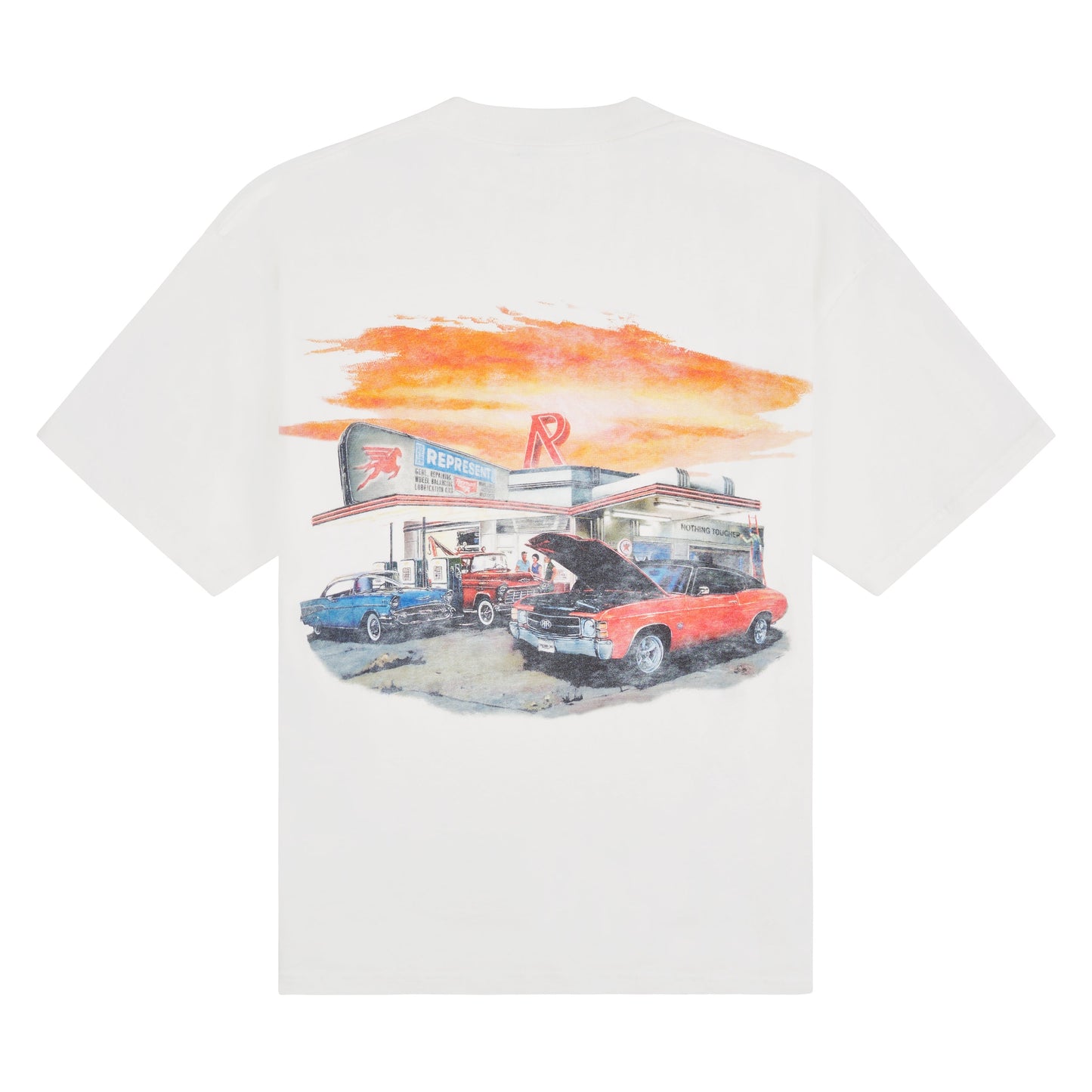 24 Hour Service Tee | Flat White