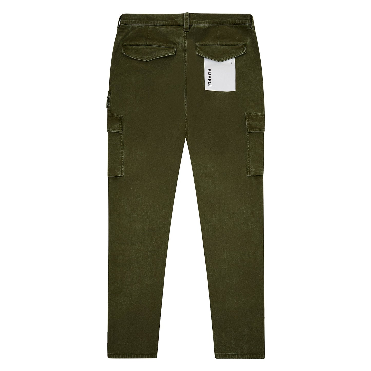 Brushed Twill Cargo Pant | Green