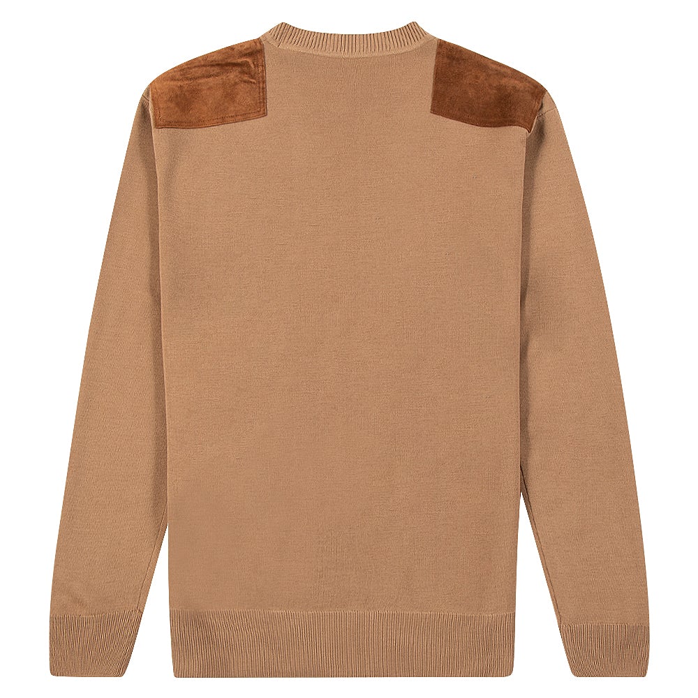 Patch Sweatshirt | Sand
