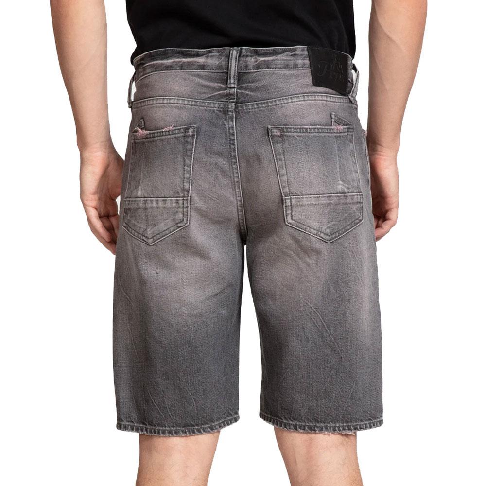 Ripped Denim Shorts