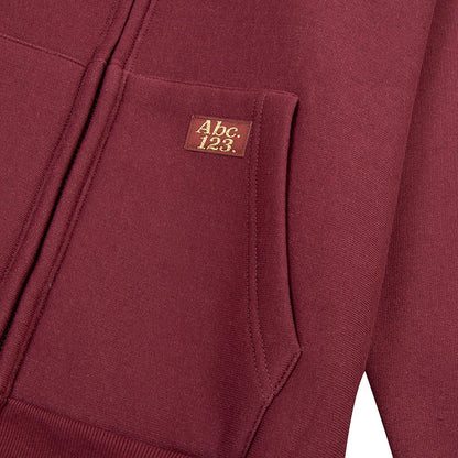123 Zip Up Hoodie | Pyrope