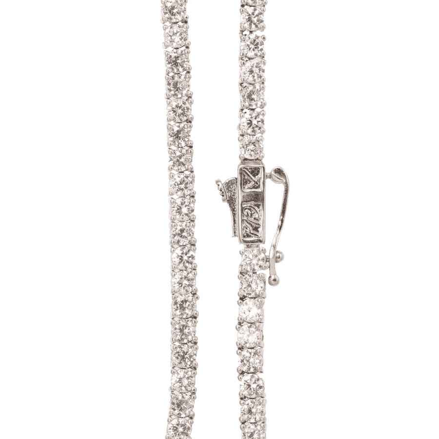 16" 3mm Tennis Necklace