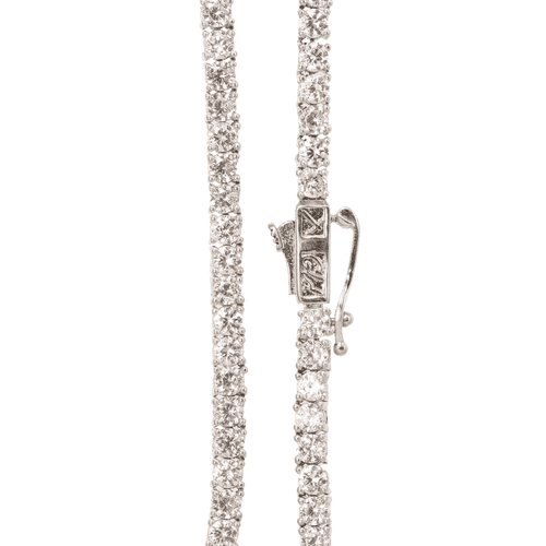 16" 3mm Tennis Necklace
