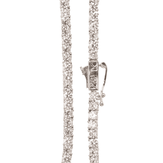 16" 3mm Tennis Necklace