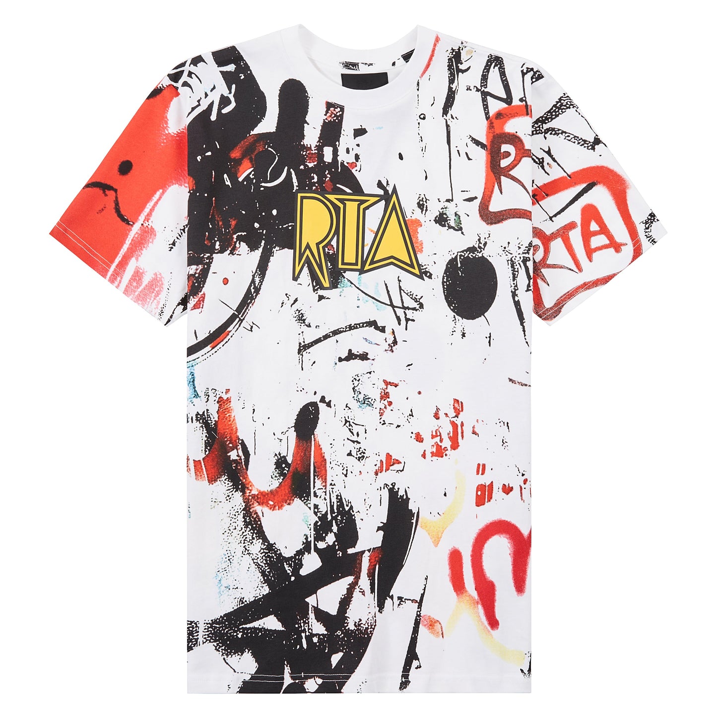 Liam Graffiti Tee | White