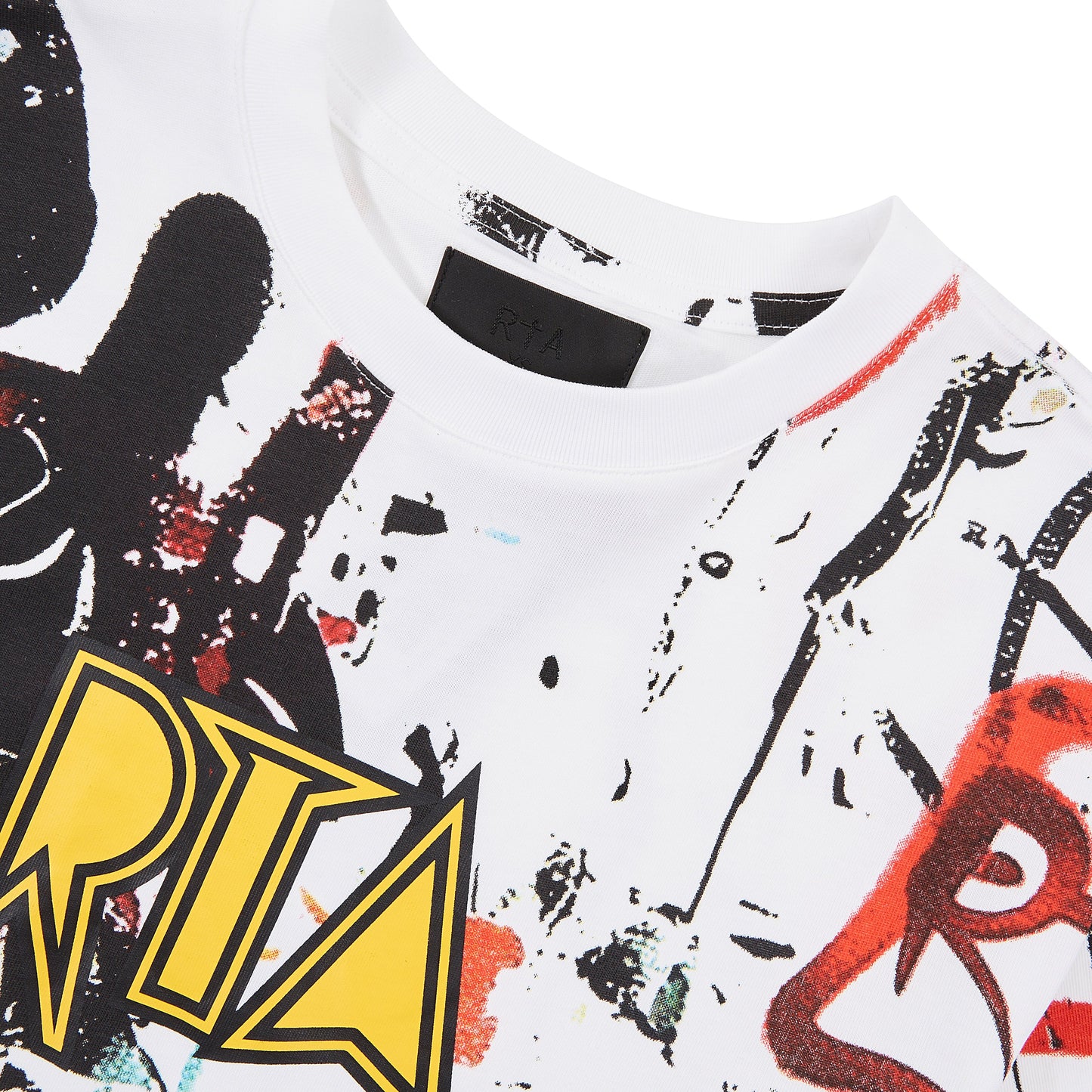 Liam Graffiti Tee | White