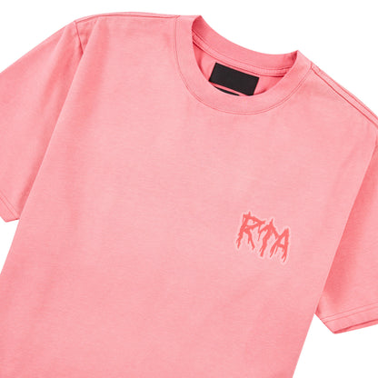 Liam Cyber Metal Tee | Pink