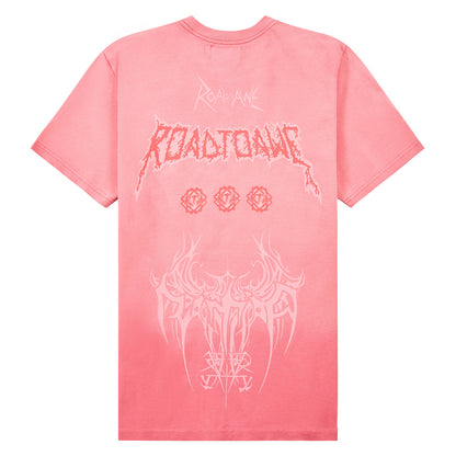 Liam Cyber Metal Tee | Pink