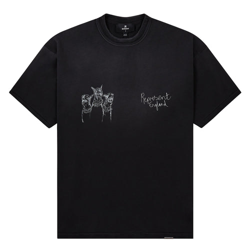 Hand Drawn Thoroughbred Dogs Tee