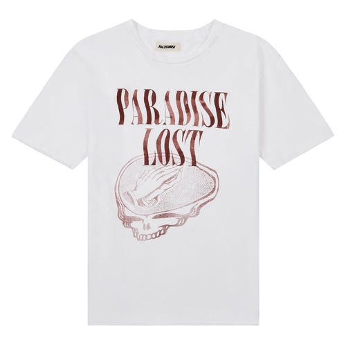 Paradise Pray Tee | White Opal