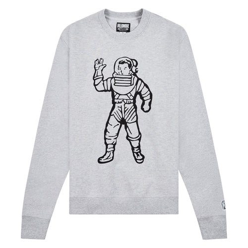 Astronaut Crew Sweatshirt | Heather Grey