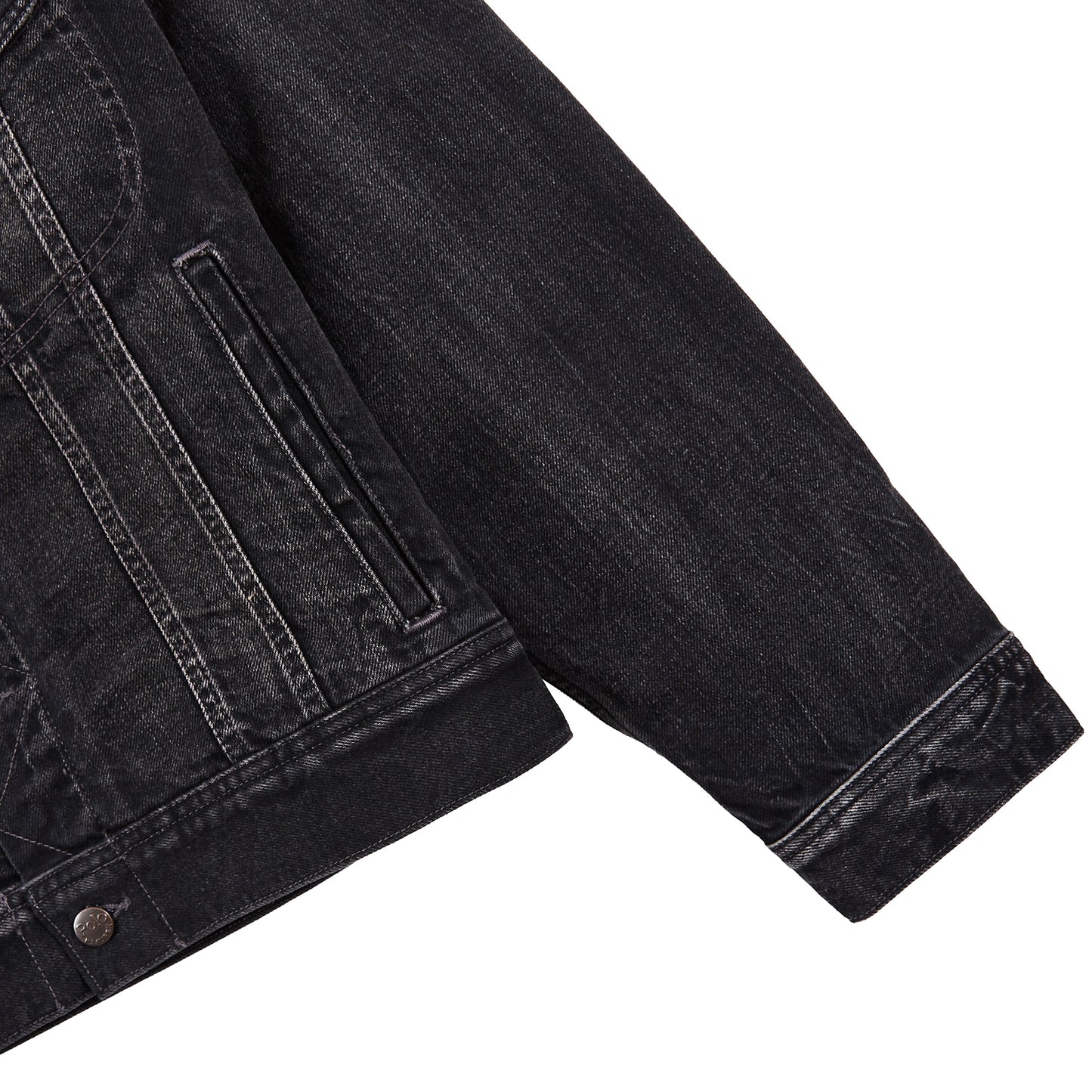 Fleece Lined Trucker Jacket