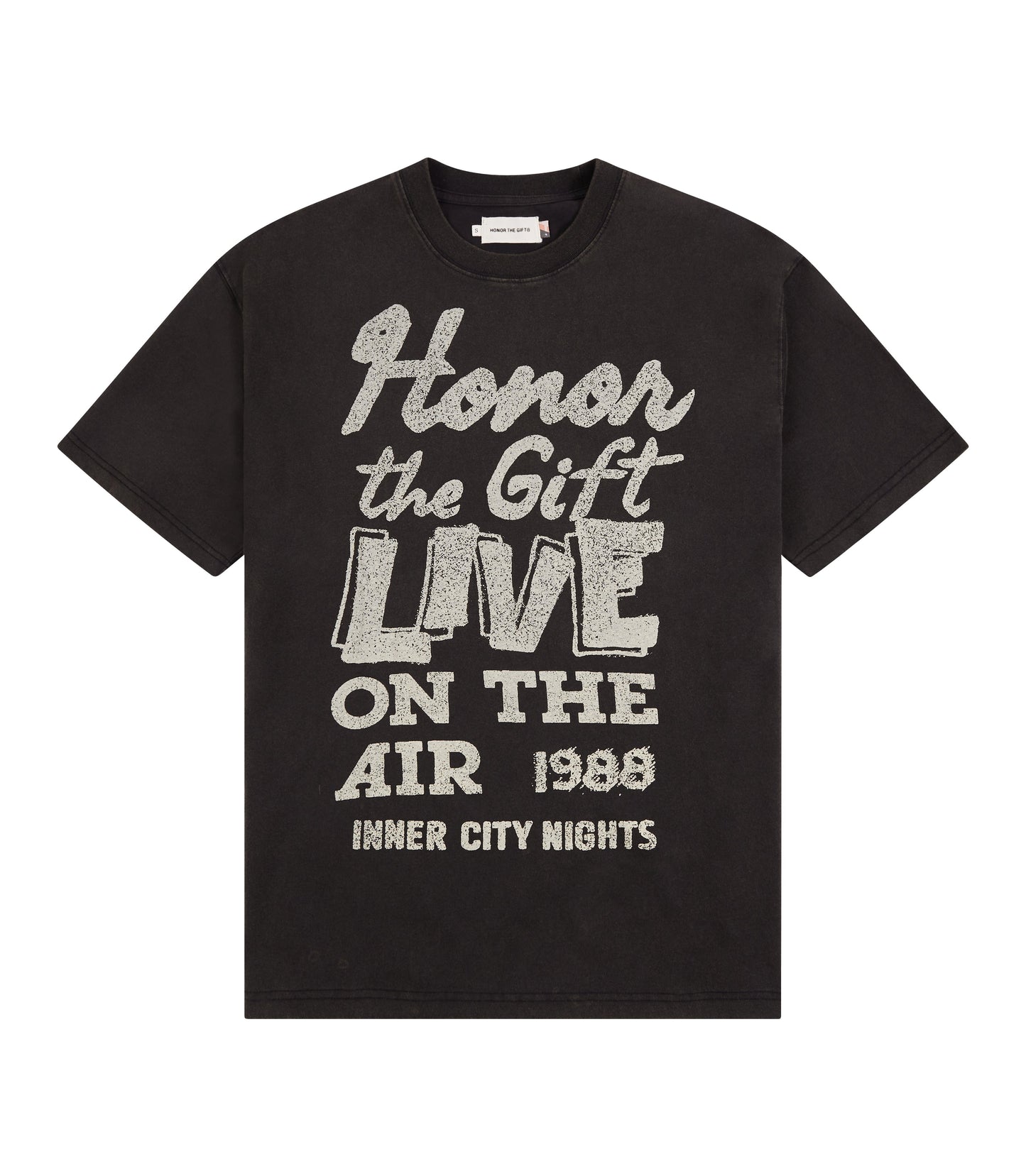 Live On The Air Tee | Black