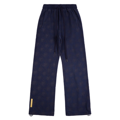 Monogram Sweatpant | Navy