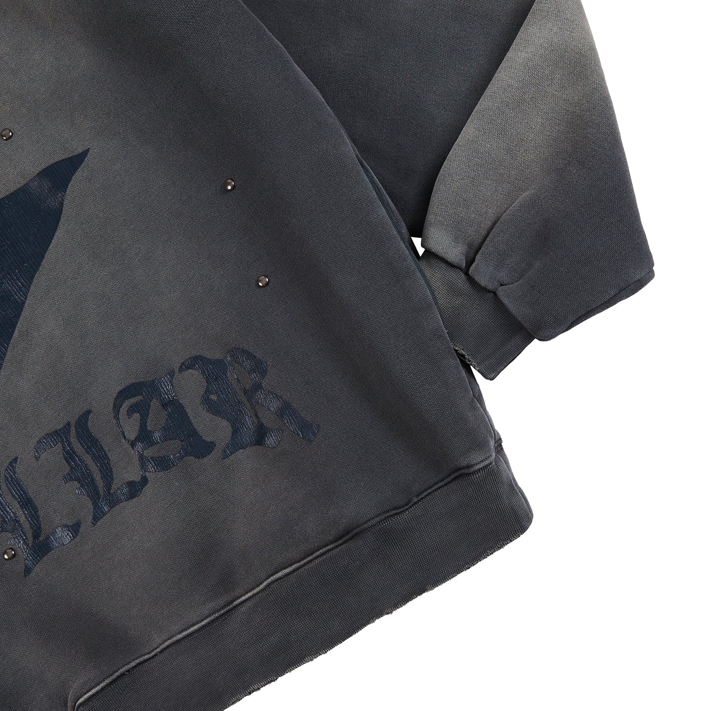 Dry Collar Studded Hoodie