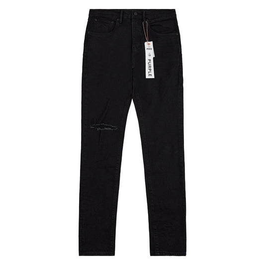 Rinse Knee Slit Denim