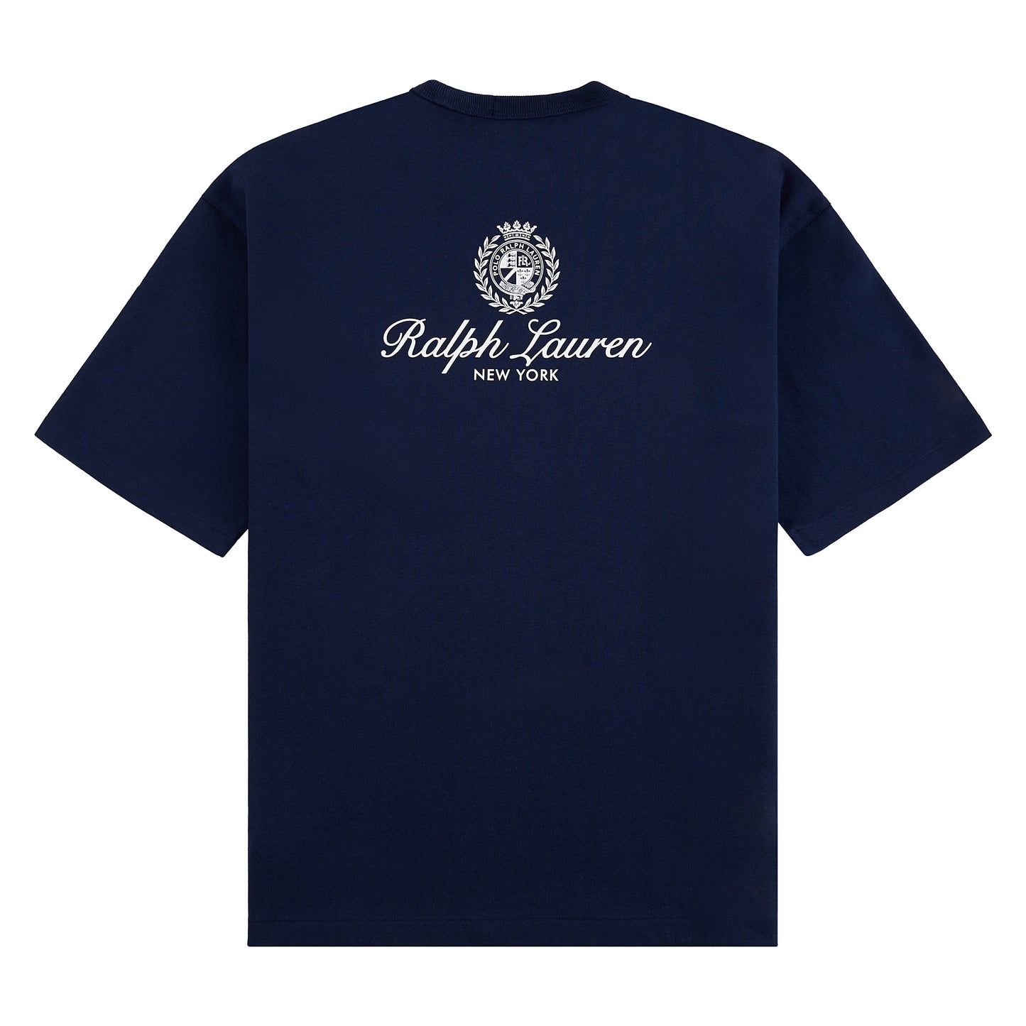 RL Crest Tee | Navy