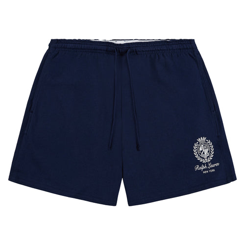 RL Crest Sweatshort | Navy