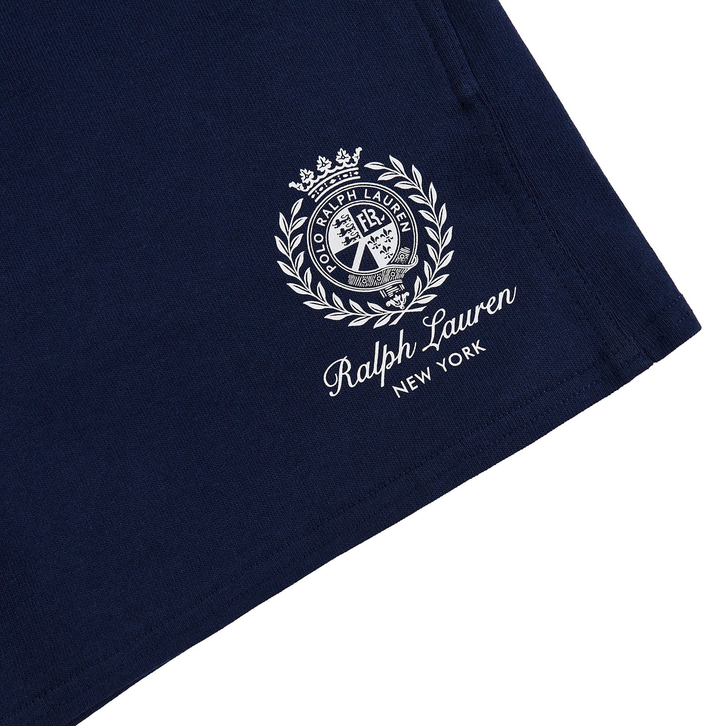 RL Crest Sweatshort | Navy