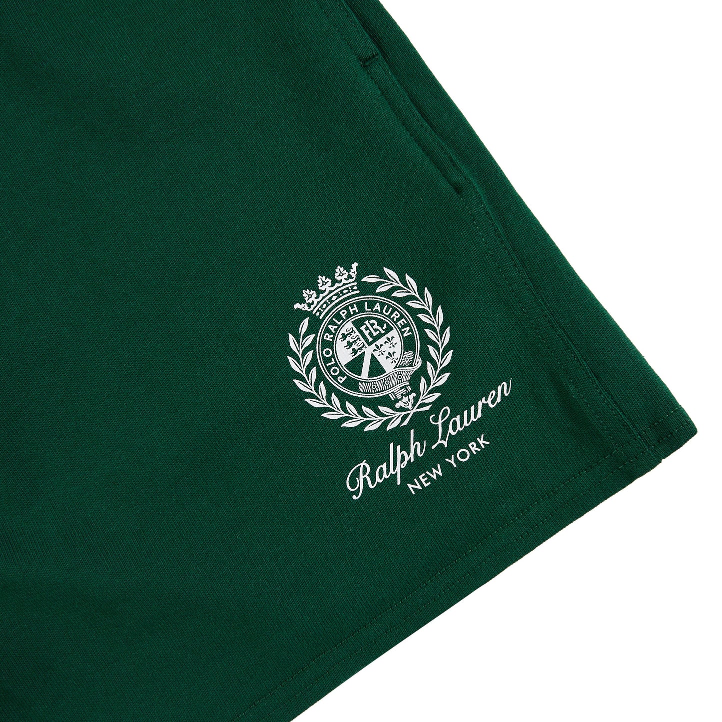 RL Crest Sweatshort | Green