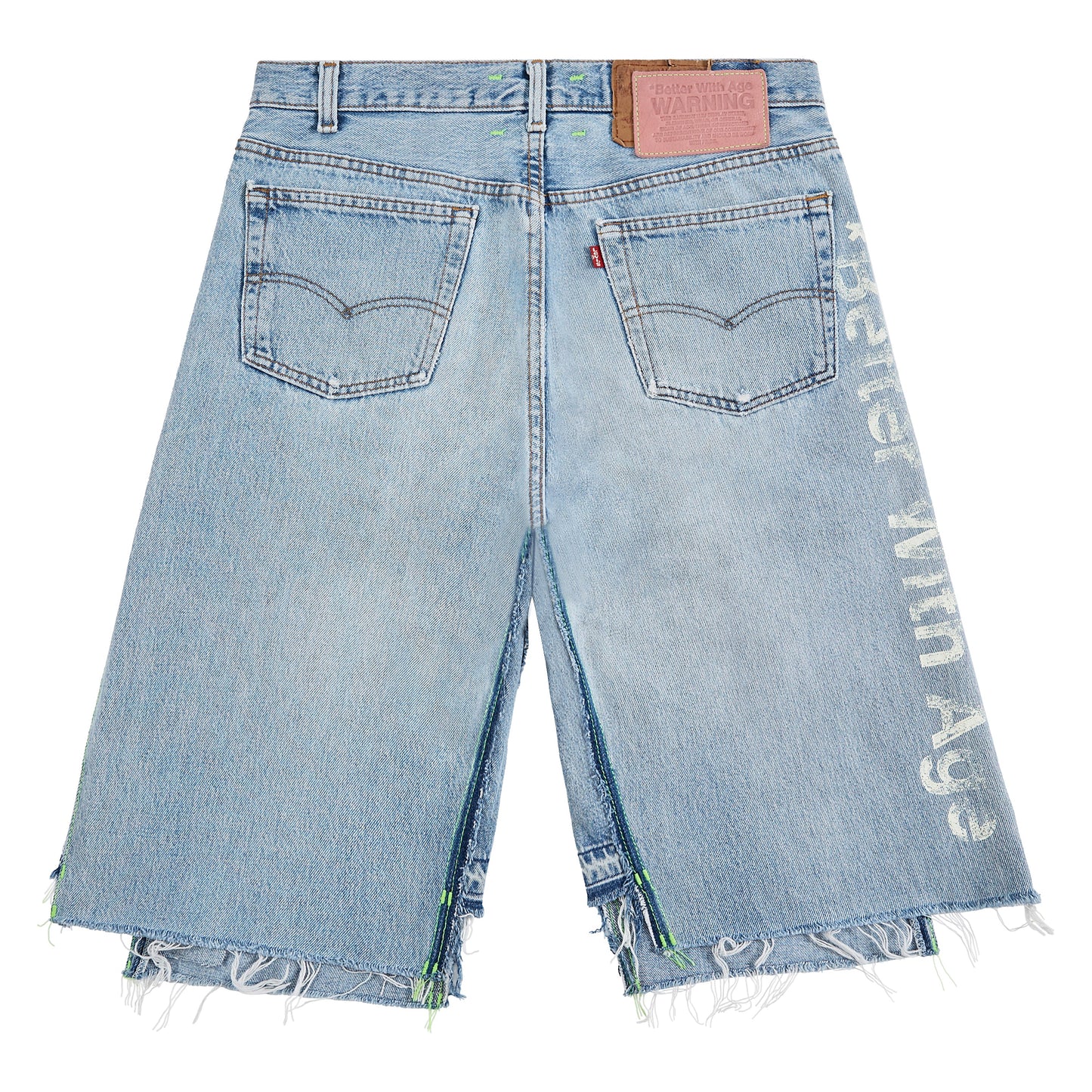 Clementine Double-Wide Denim Short | Light Wash