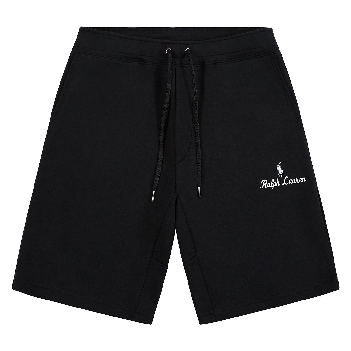 Double-Knit Embroidered Short | Black