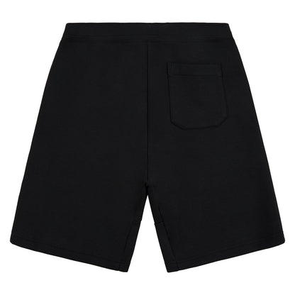 Double-Knit Embroidered Short | Black
