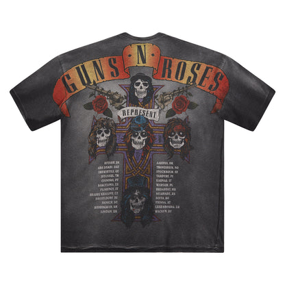Guns N' Roses Tour Tee | Stained Black