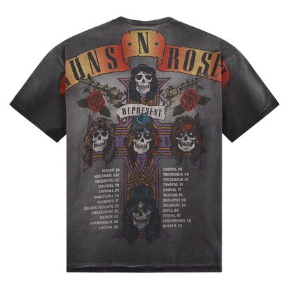 Guns N' Roses Tour Tee | Stained Black