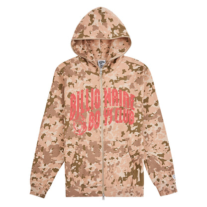 Camo Zip Hoodie | Doeskin