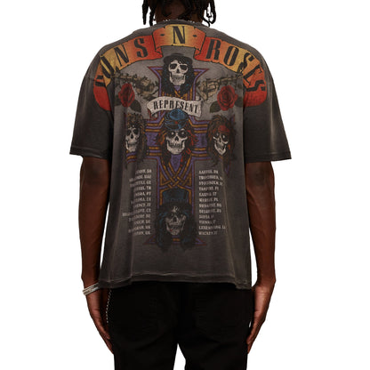 Guns N' Roses Tour Tee | Stained Black