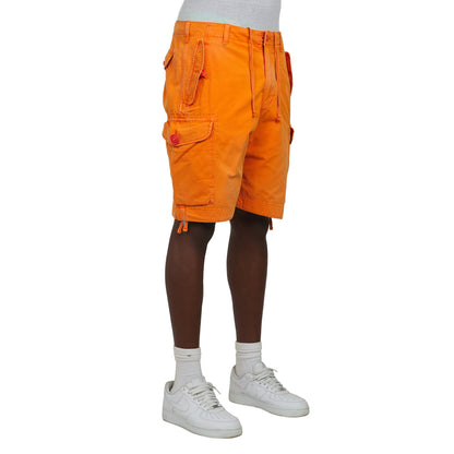 Ripstop Cargo Short | Washed Optic Orange