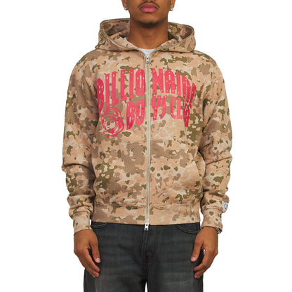 Camo Zip Hoodie | Doeskin