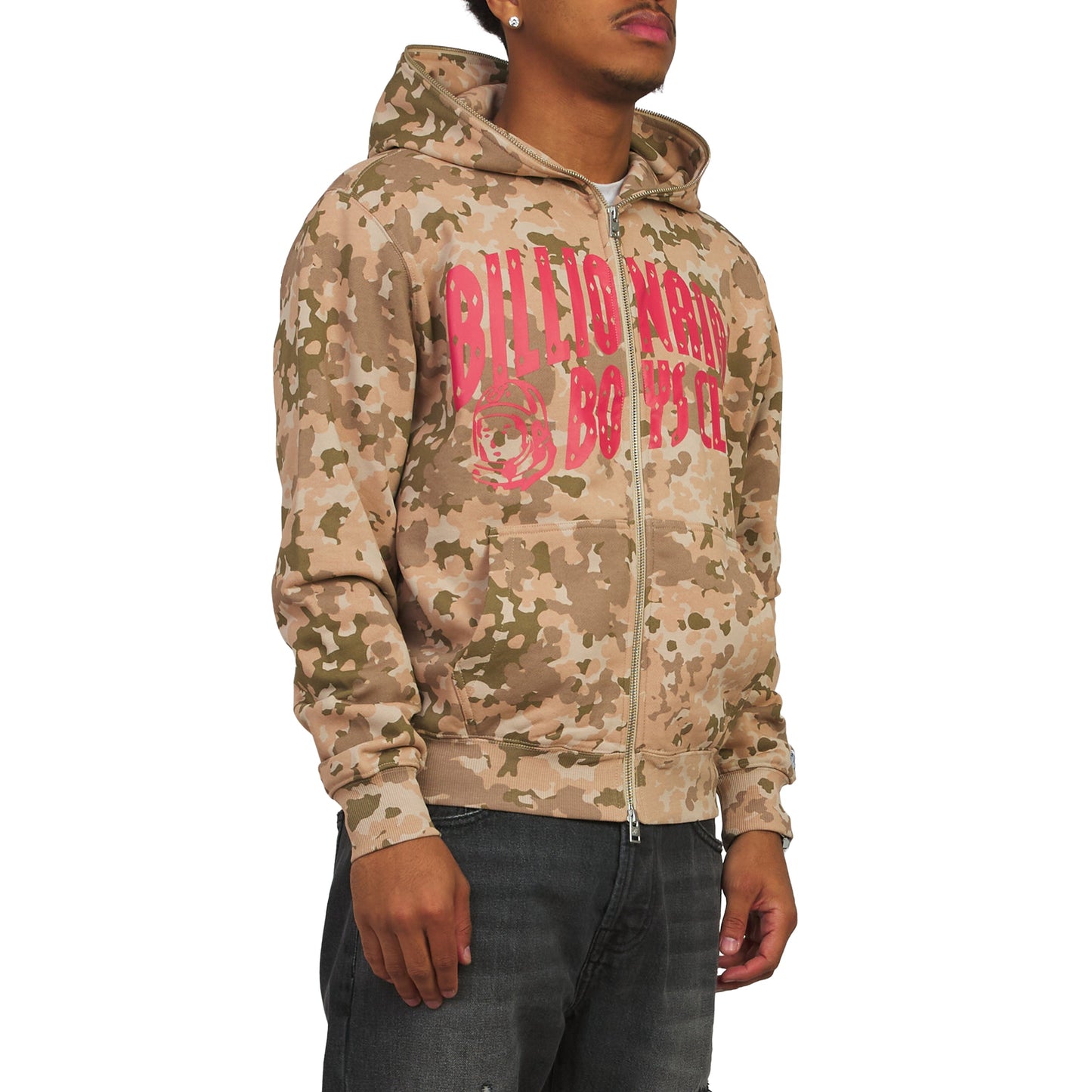 Camo Zip Hoodie | Doeskin