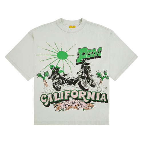 California Racing Tee | Antique White
