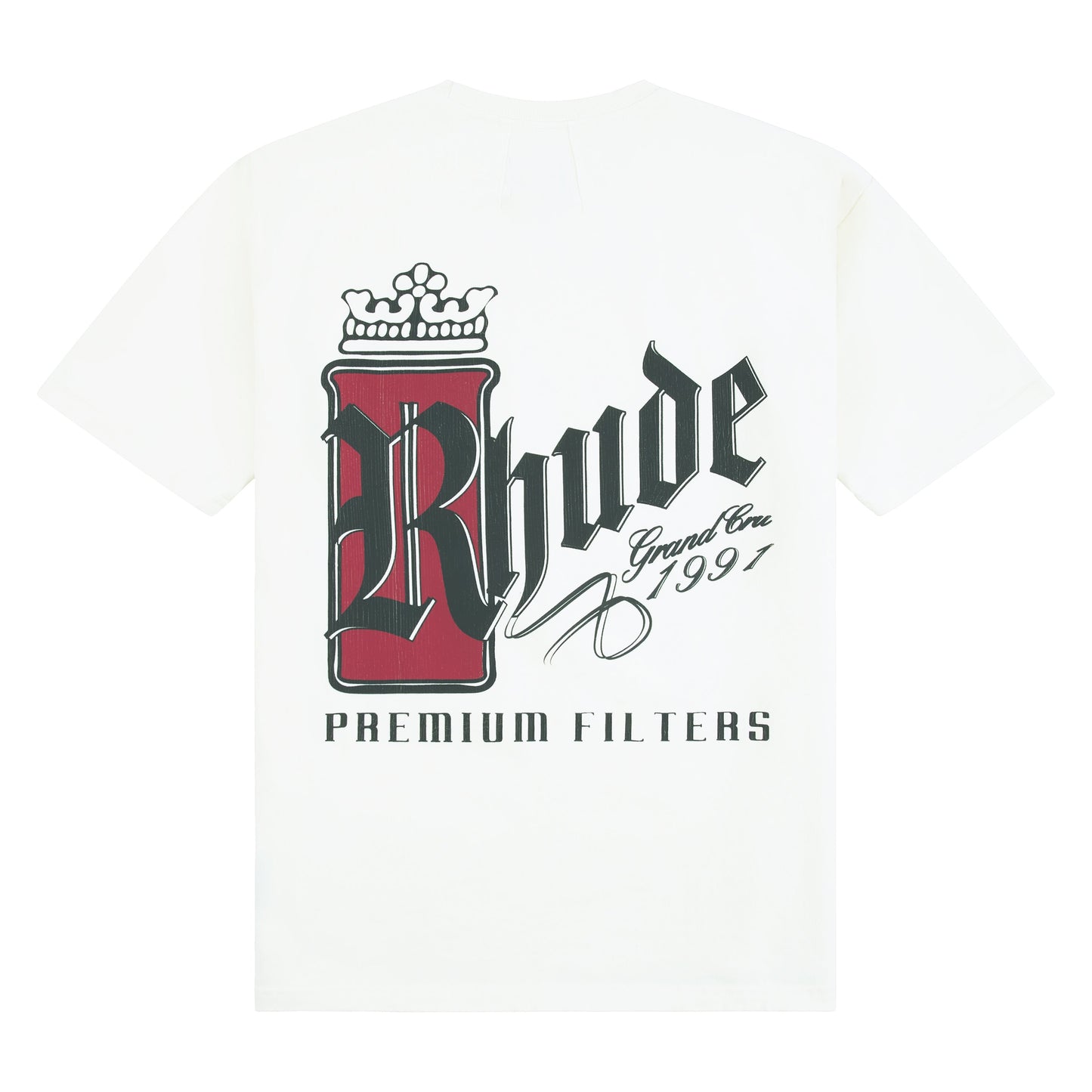 Fumar 91 Tee | Vintage White/Black/Red