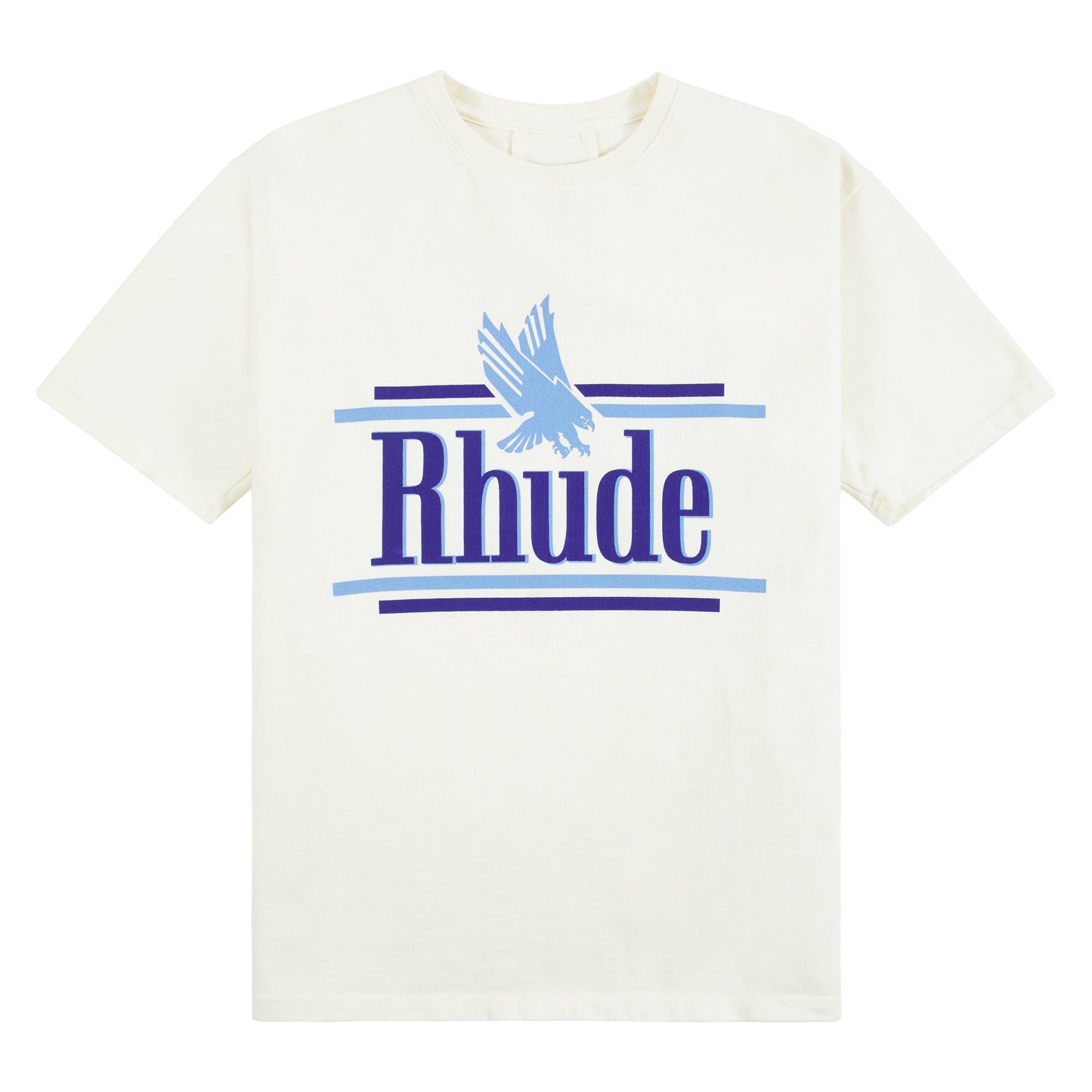 Rossa Tee | Vintage White/Blue