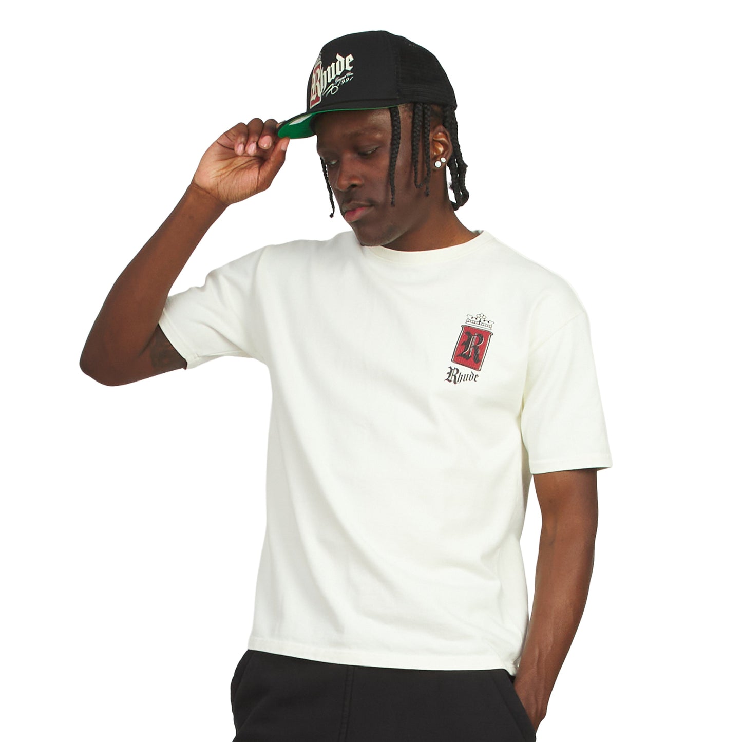 Fumar 91 Tee | Vintage White/Black/Red