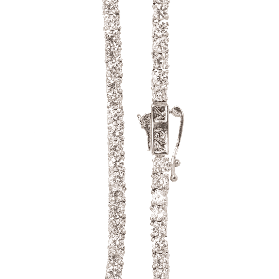 24" 3mm Tennis Necklace