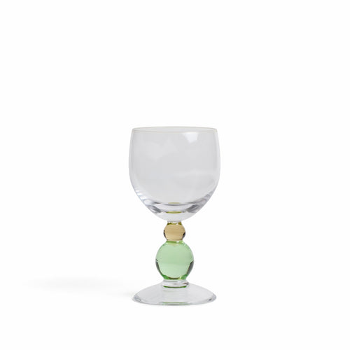 Noam Wine Glass in Jade/Hazel