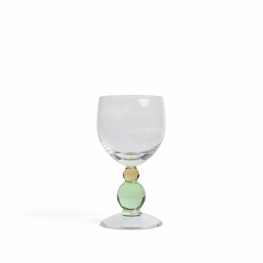 Noam Wine Glass in Jade/Hazel