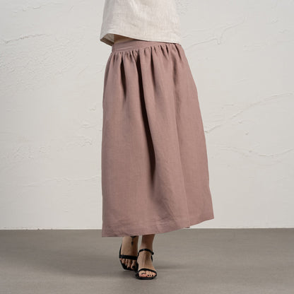 Linen Maxi Skirt Sophia