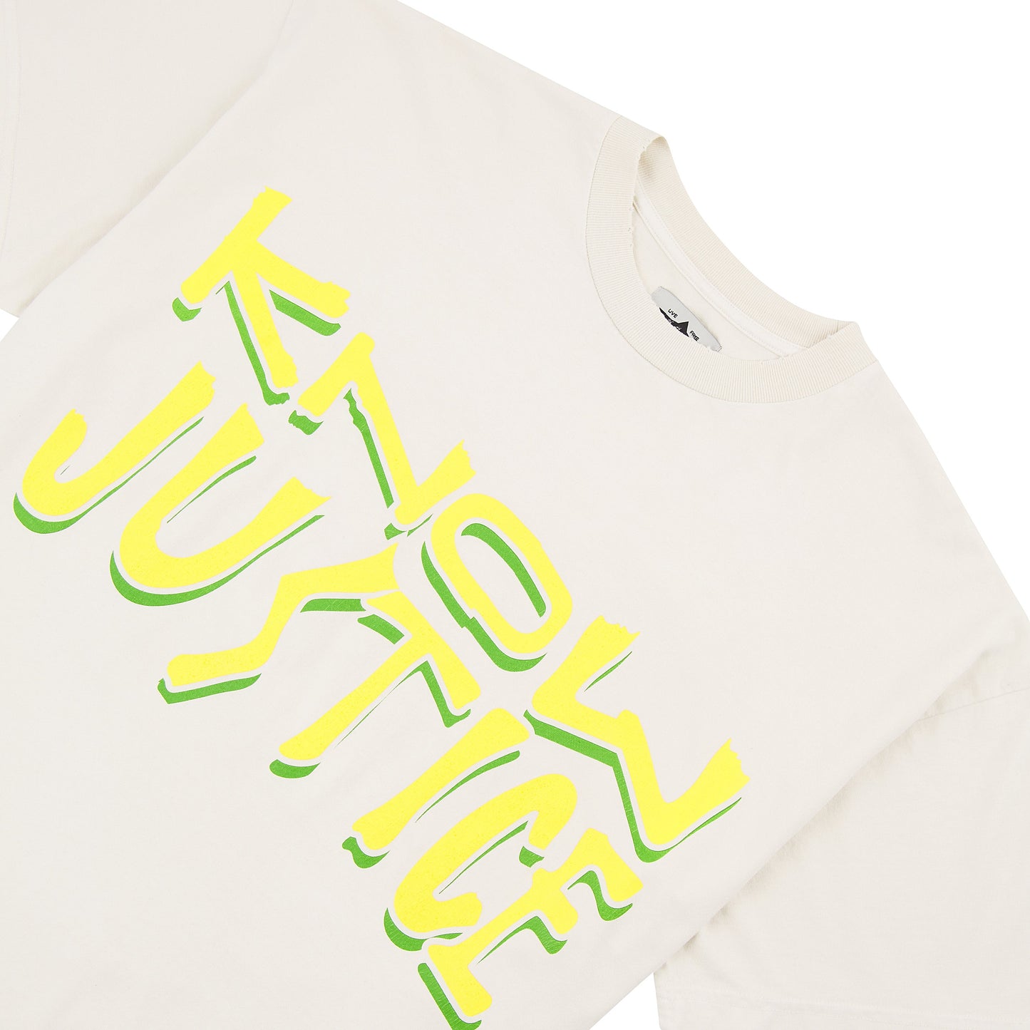 Know Justice Know Peace Tee | White