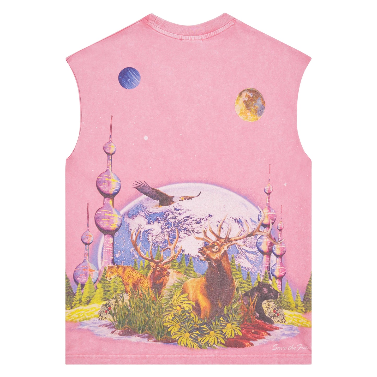 Memories Sleeveless Tee | Desert Rose