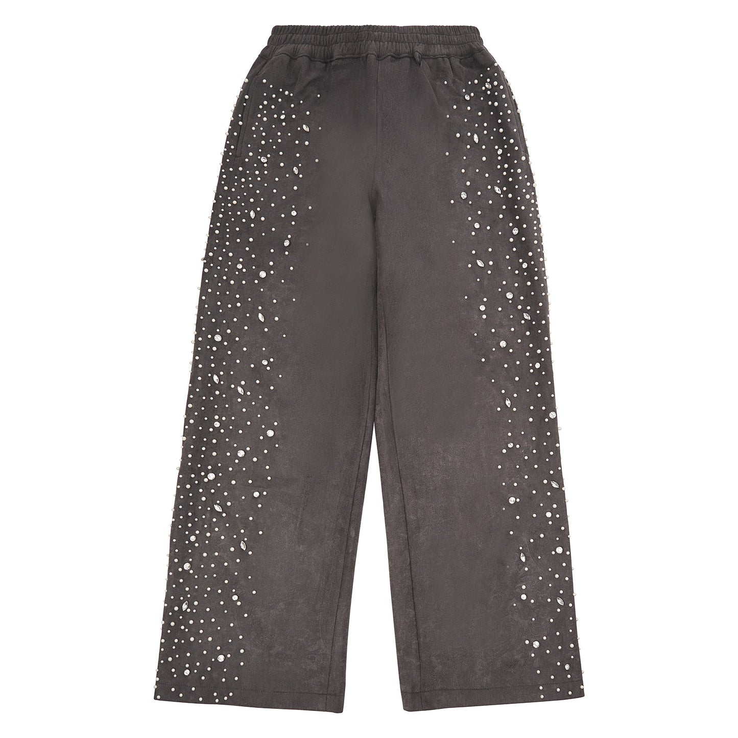 Cashew Blossom Pearl Sweatpant | Faded Black